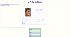 Desktop Screenshot of martin-flatin.org